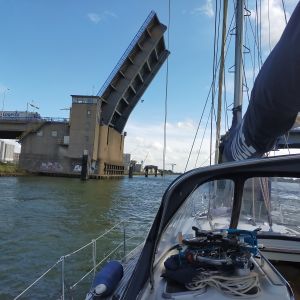 De Merwedebrug bij Gorcum.