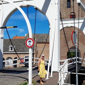 12 juni 2022. Bij de Zuiderpoort in Zierikzee.