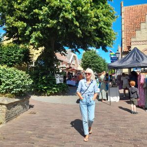 12 juli 2023. Markt in West-Terschelling.