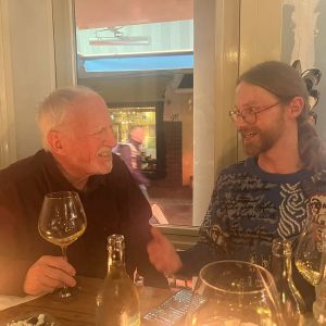 Met Bas bij Sirtaki.