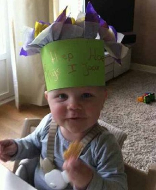 Thijs Thomas, vandaag 1 jaar oud