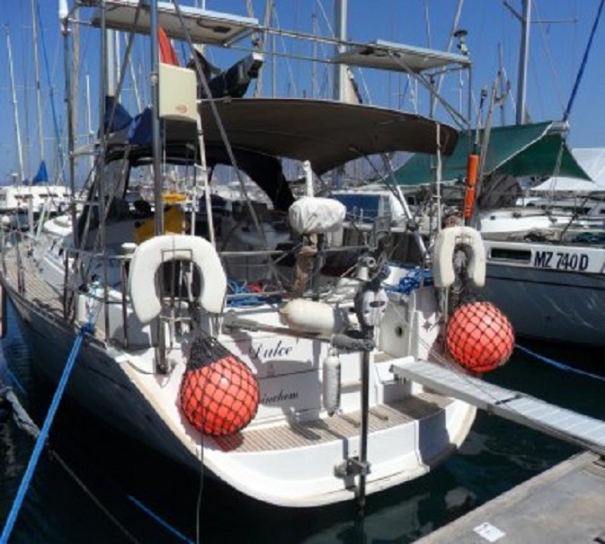 Een kalme dag aan de steiger