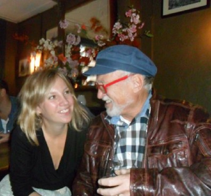 Met mijn jarige dochter Floor (35)