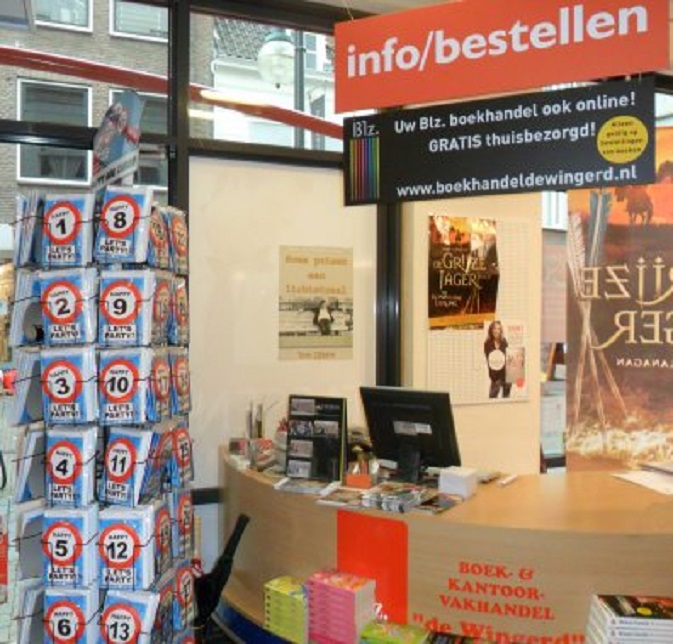 Affiche voor deel 2 in Boekhandel 'De Wingerd'
