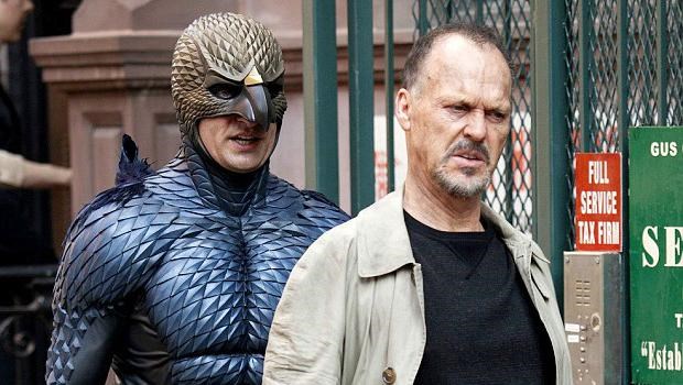 Still uit de film "Birdman". De acteur Michael Keaton als de acteur Riggan Thomson (r)