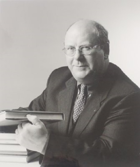 Paul Hogervorst, boekhandelaar (1940 - 2015) Foto uit de jaren '90