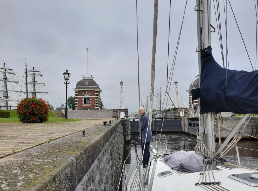 De Oude Sluis van Lemmer.