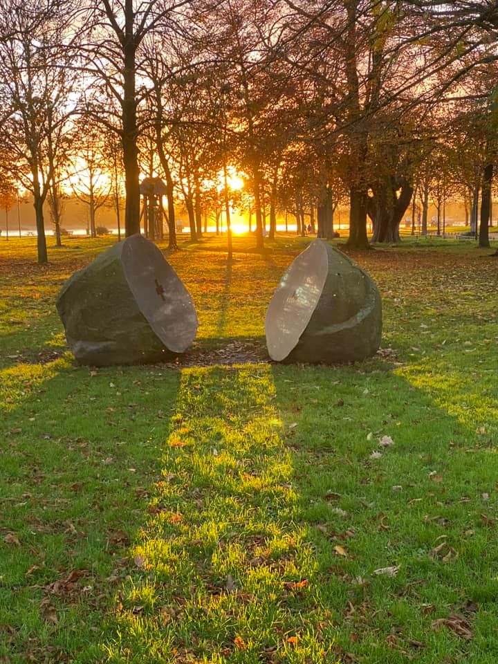 Plusminus, Jan van Munster en Ewerdt Hilgemann (1991), foto: Liesbeth de Boer, Mooi Gorinchem)