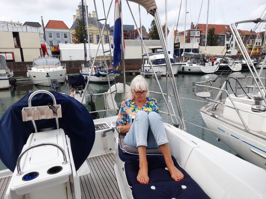 (Foto van gisteren).