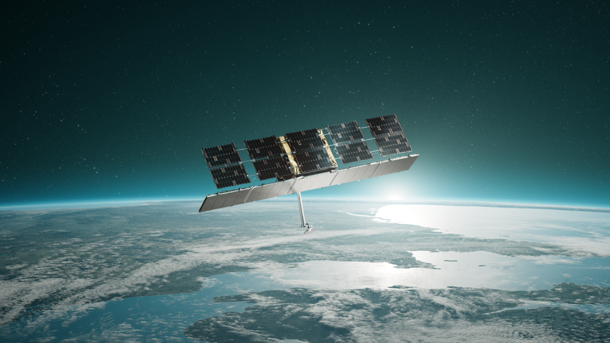 De Amerikaanse ICEYE-X36 satelliet.